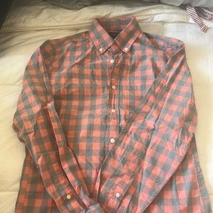 J crew button down shirt plaid